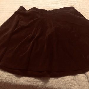 Black circle/skater skirt